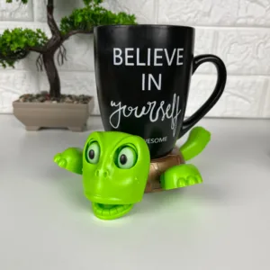 Turtle Coasters stress relief turtle cup coaster with popping eyes